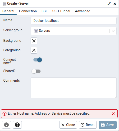 🔗 Connecting pgAdmin to Postgres using containers